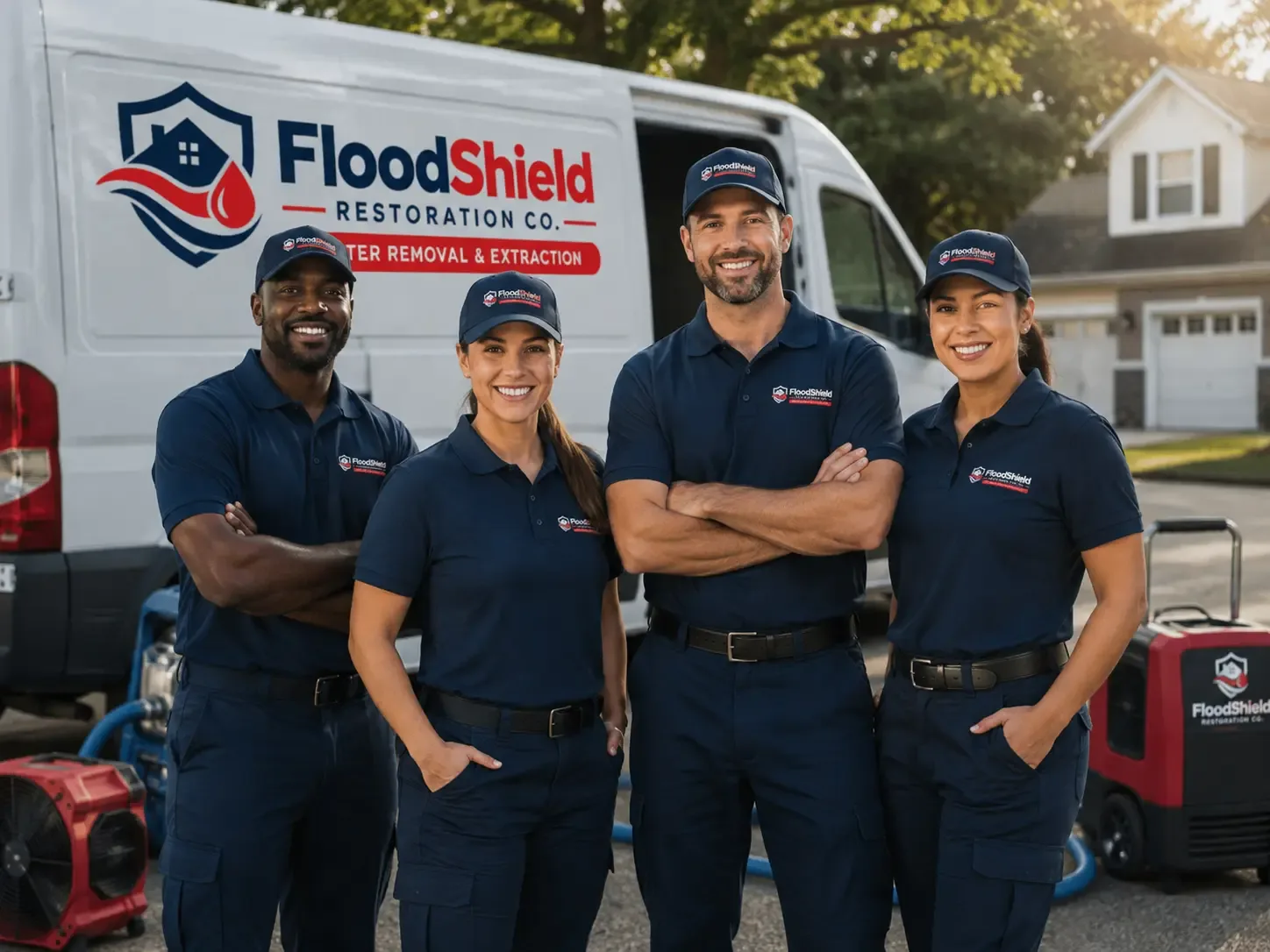Flood Damage Restoration company in Du Pont, GA